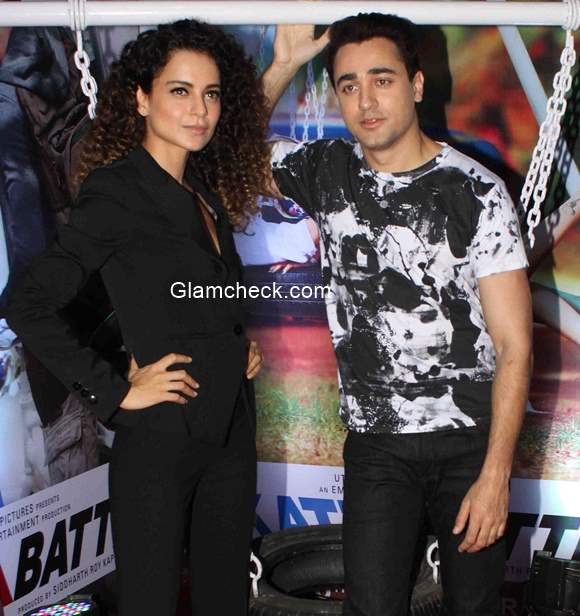 Kangana Ranaut and Imran Khan promote Katti Batti