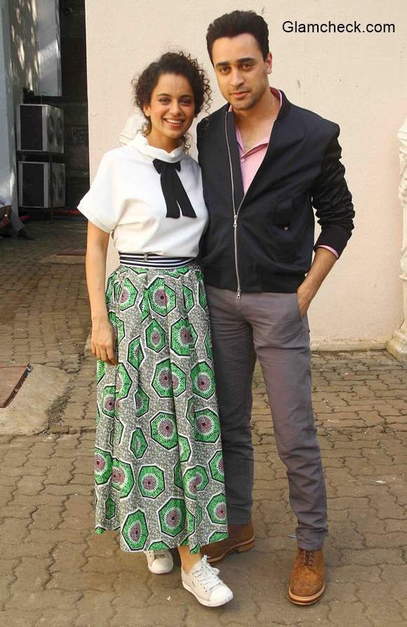 Kangana and Imran promote Katti Batti in Mumbai