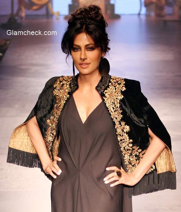 Chitrangada Singh LFW Winter-Festive 2015 for Tarun Tahiliani