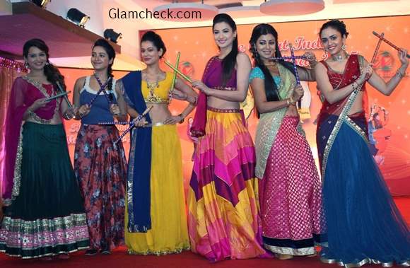 Ghagra Looks for Dandiya - Celeb inspired