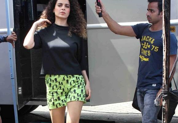 Kangana Ranaut at Katti Batti promotion