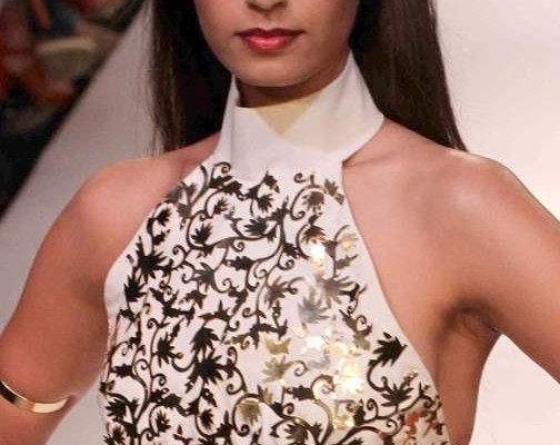 Trendy Blouse Designs -Halter Neck