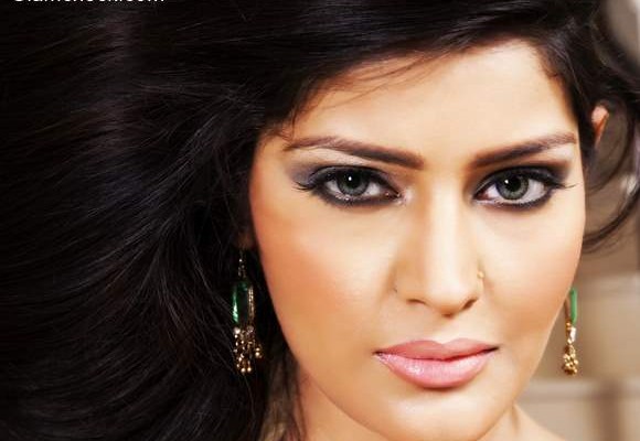 Festive Makeup – Metallic Smokey Eyes with Nude Lips