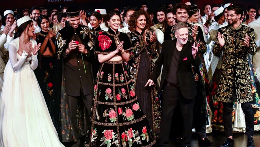Rohit Bal last fashion Show