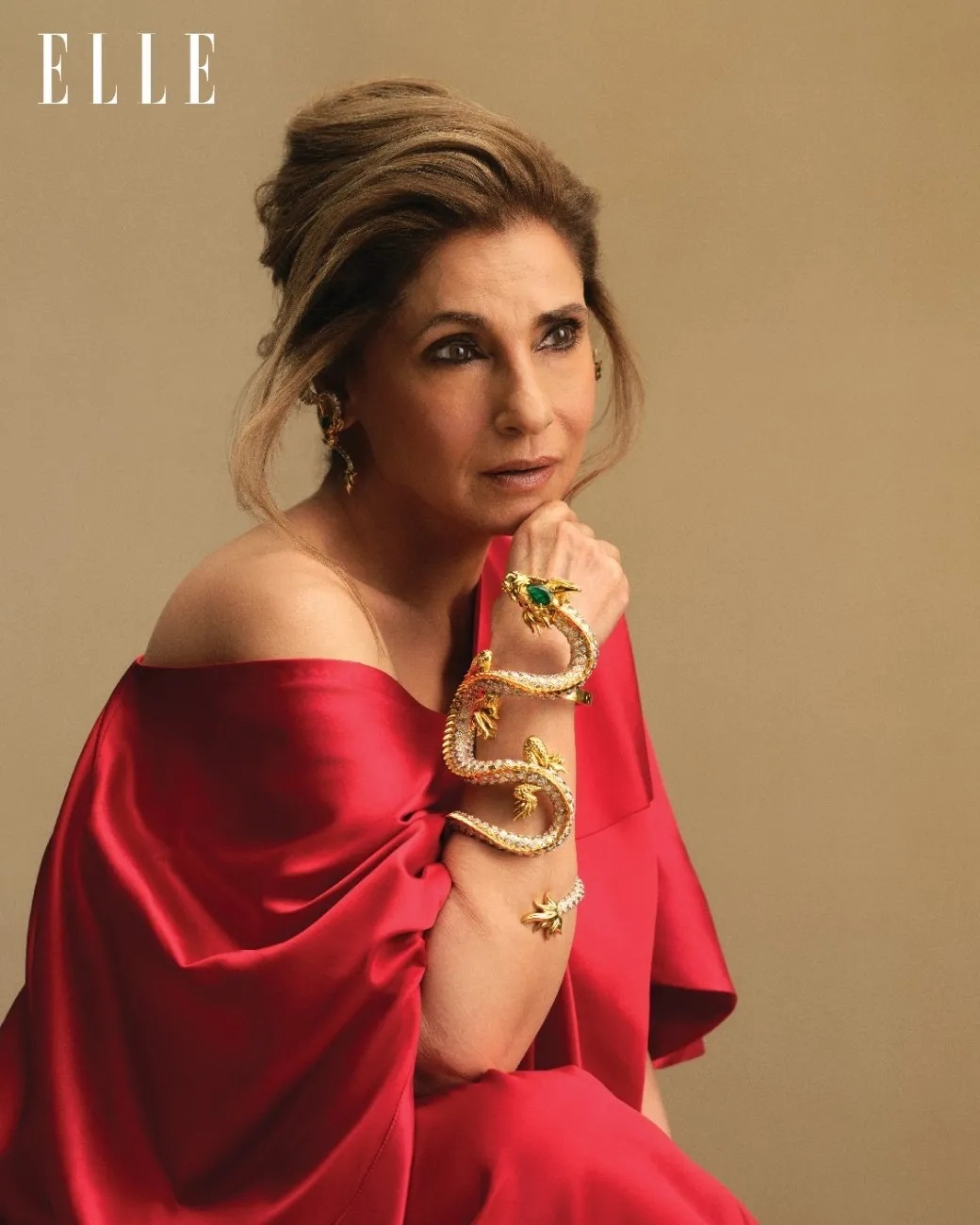 Dimple Kapadia for ELLE India September 2026