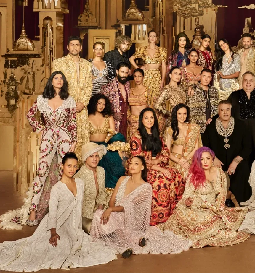 Abu Jani Sandeep Khosla Celebrate 40 Years of Fashion at Mubarak Baug in Mumbai