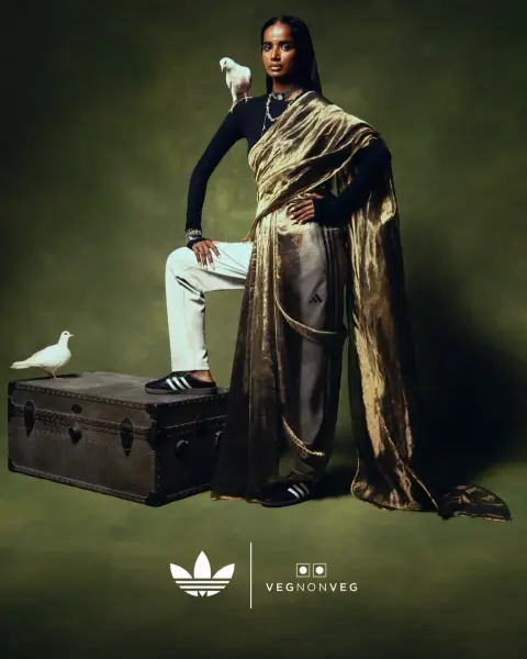 Adidas Originals x VegNonVeg Reimagines the Samba Mule Through an Indian Lens
