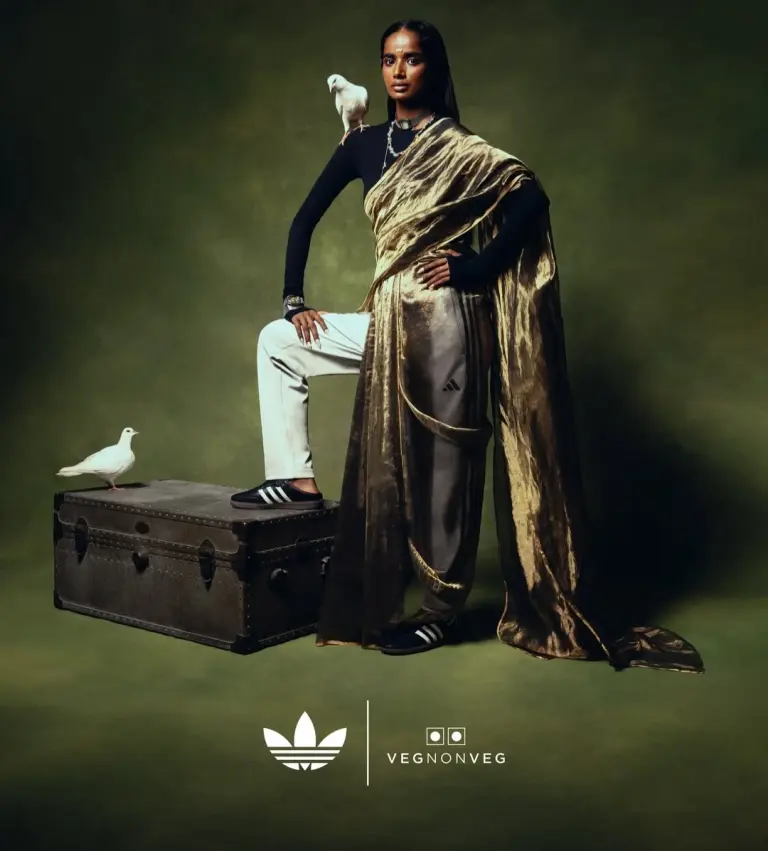 Adidas Originals x VegNonVeg Reimagines the Samba Mule Through an Indian Lens