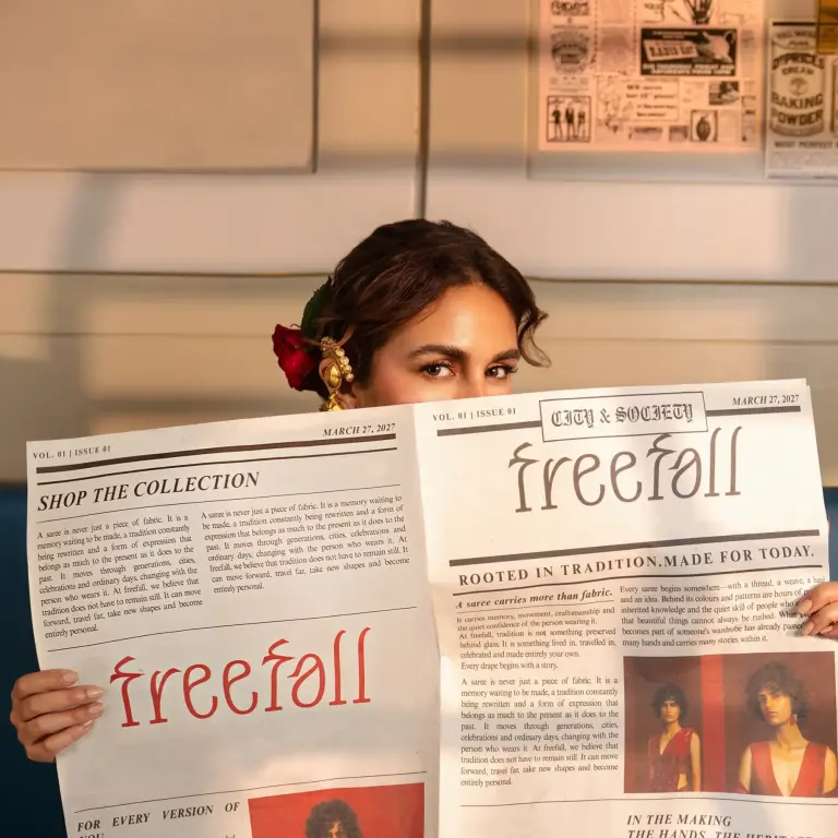 Huma Qureshi Launches Freefall Saree Label With Dressfolk