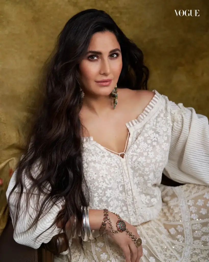 Katrina Kaif in her Vogue India cover story about motherhood and beauty standards