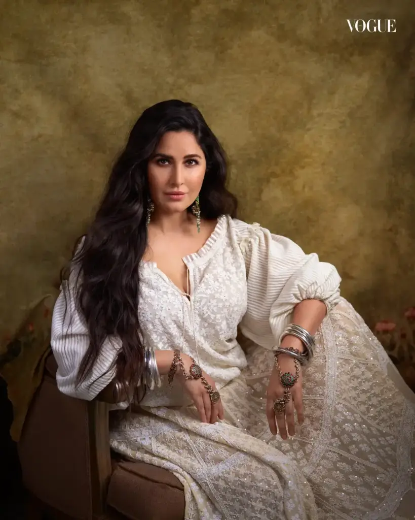 Katrina Kaif in the Vogue India editorial accompanying her interview