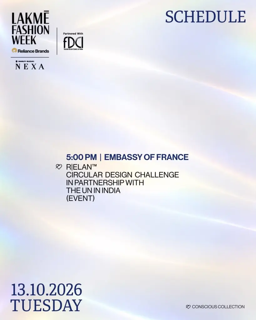 Lakmé Fashion Week x FDCI October 2026: Delhi Schedule