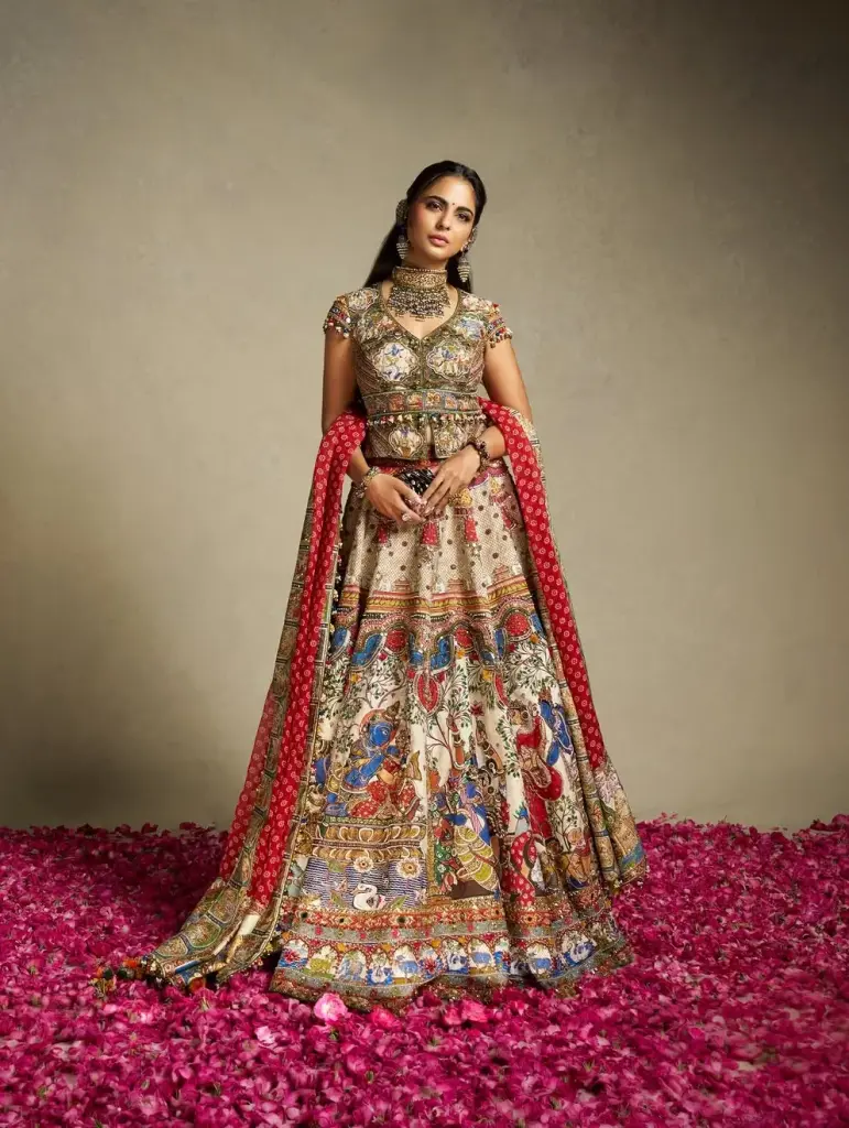 Isha Ambani Look Swadesh First Anniversary Celebration
