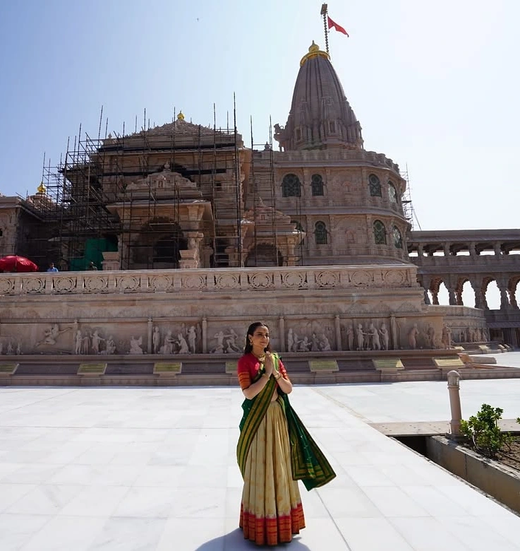 Kangana Ranaut visits Ram Mandir Ayodhya