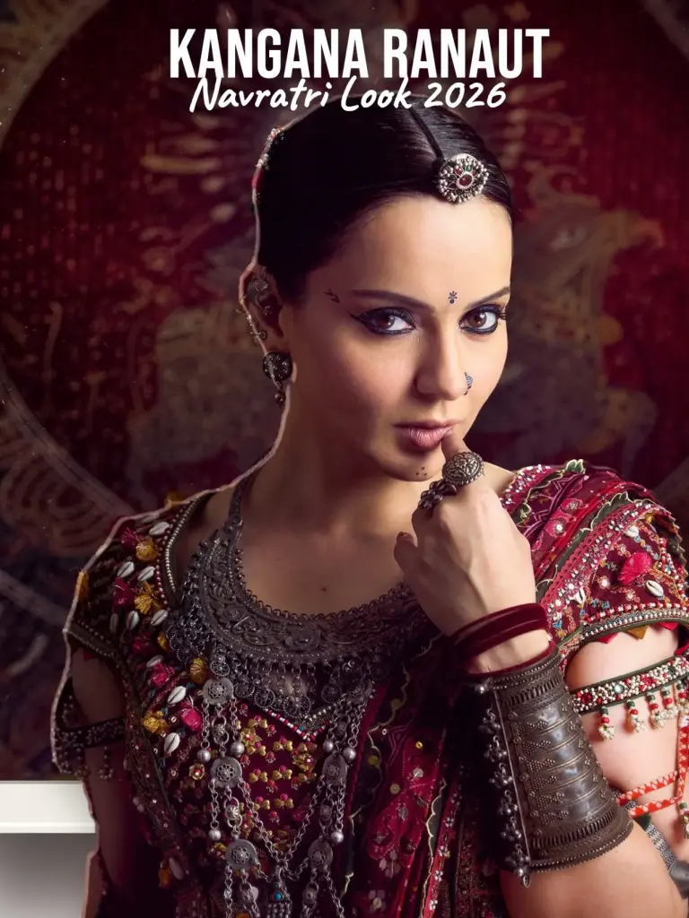 Kangana Ranaut in Torani for Navratri Celebrations 2026