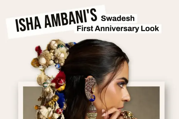 Isha Ambani’s Look at Swadesh’s First Anniversary Celebration