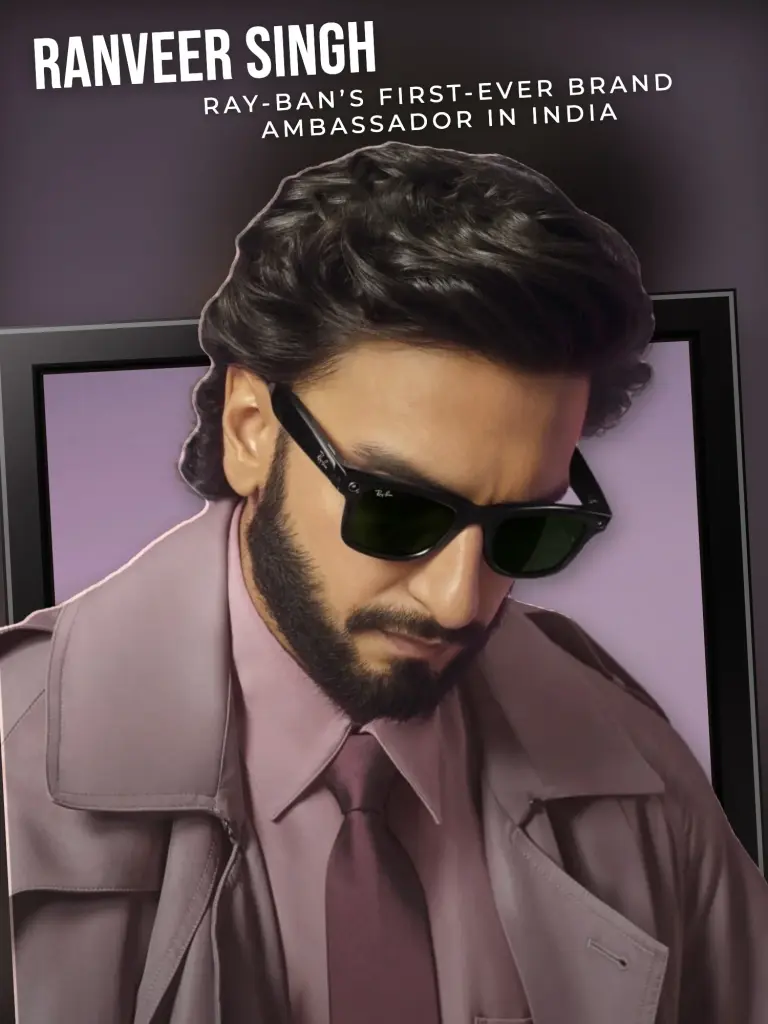 Ranveer Singh Becomes Ray-Ban’s First Brand Ambassador in India