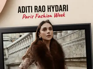 Aditi Rao Hydari at Paris Fashion Week