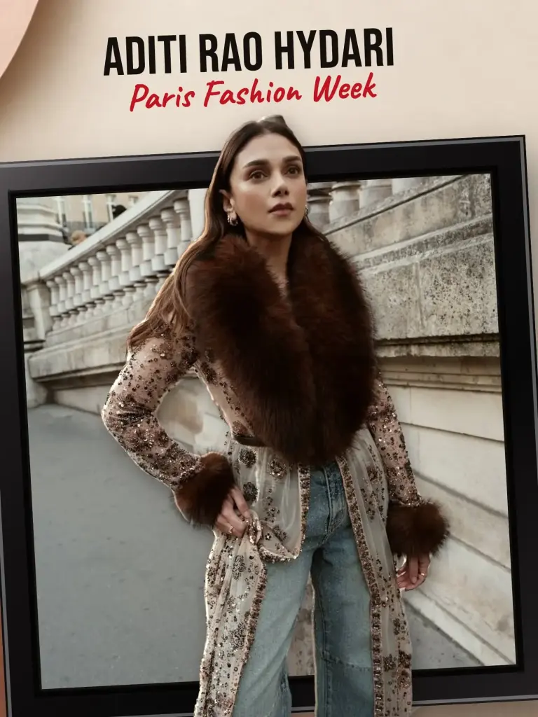 Aditi Rao Hydari at Paris Fashion Week