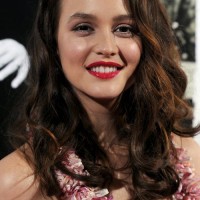 Leighton Meester hairstyle-makeup Country Song Premiere