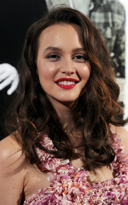 Leighton Meester hairstyle-makeup  Country Song Premiere