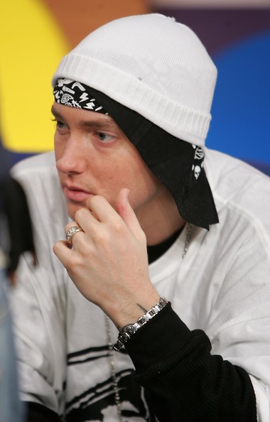 Rapper Eminem at top spot in Music Moments Poll