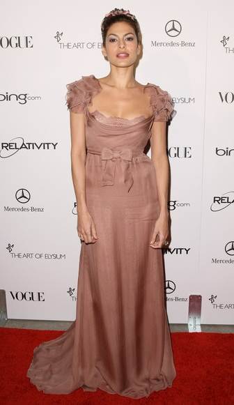 Eva Mendes dress 2011 Art of Elysium Heaven Gala