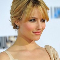 Dianna Agron hairstyle makeup I Am Number Four premiere