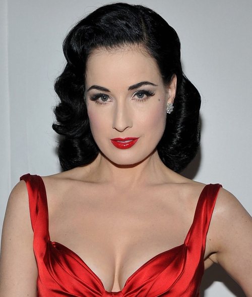 Dita Von Tesse at Red Dress Collection Show