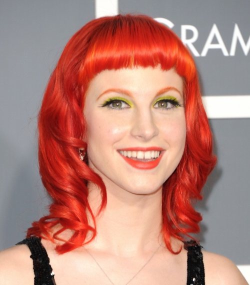 Haley William red hair 2011Grammys