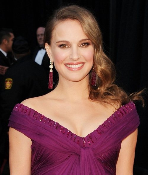 Natalie Portman hairstyle 2011 Oscars