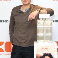 Orlando Bloom launches Hugo Boss Orange Man Fragrance