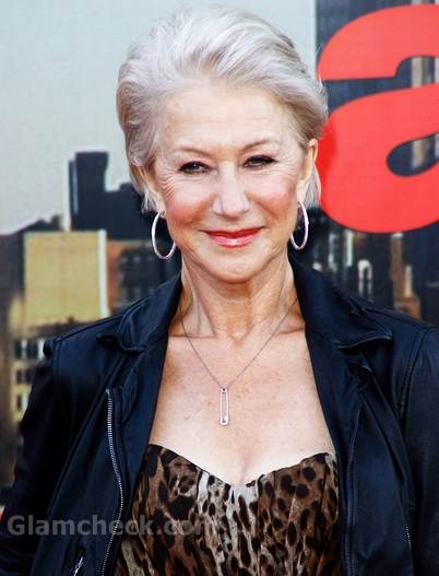 Helen Mirren hairstyle Arthur London Premiere