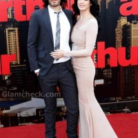 Katy Perry Russell Brand at Arthur London Premiere