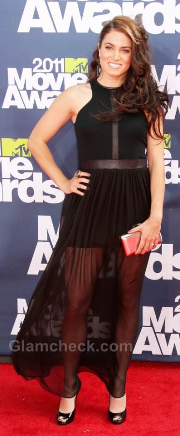 Nikki Reed worst dressed 2011 mtv awards