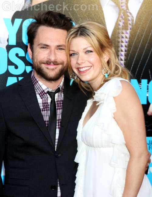 Charlie Day wth Mary Elizabeth Ellis