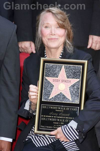 Sissy Spacek  a star  hollywood walk of fame