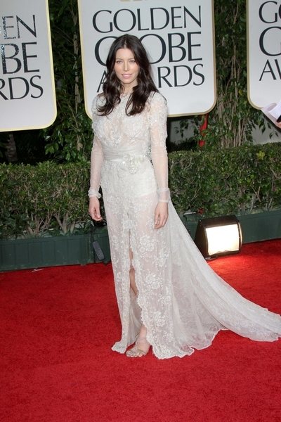 2012 golden globe awards worst dressed Jessica Biel