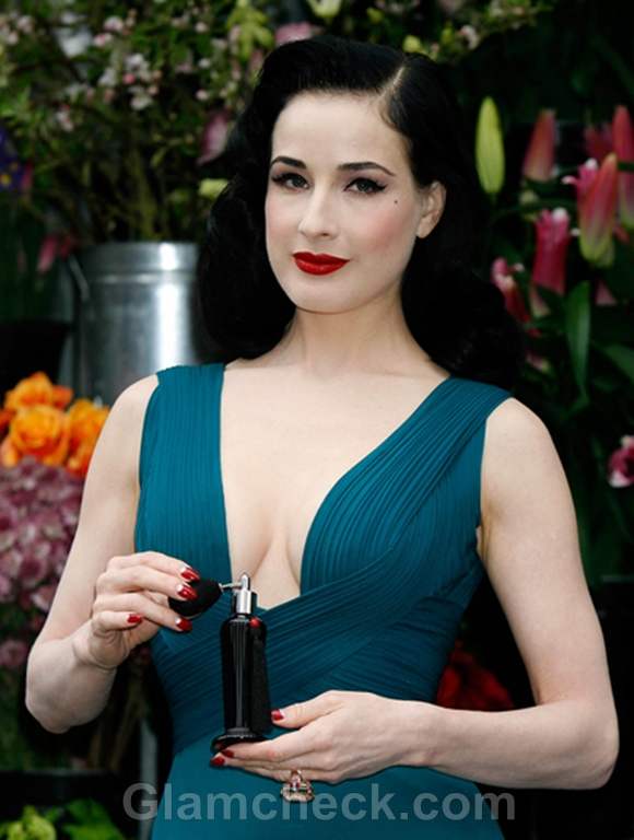 Dita Von Teese Perfume Launch