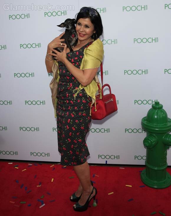 Maria Conchita Alonso at the opening of the Pooch Hotel