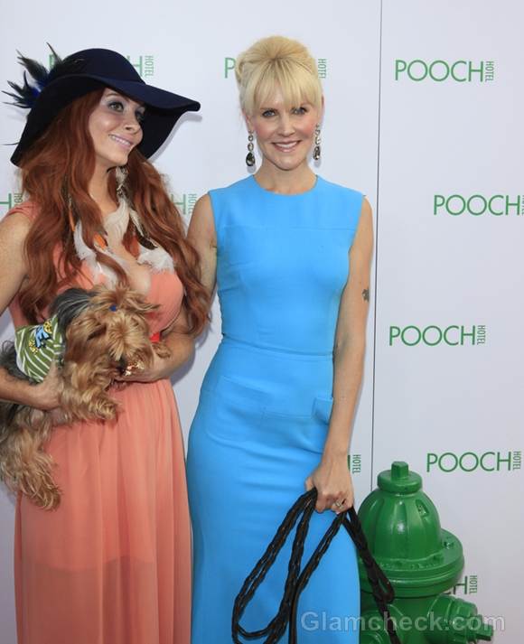 Phoebe Price- Robin Tomb at the opening of the Pooch Hotel