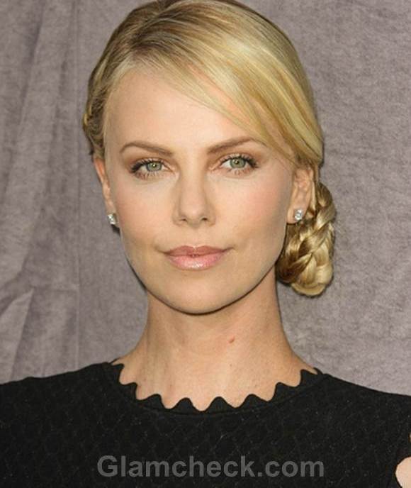 Charlize Theron bald for new role