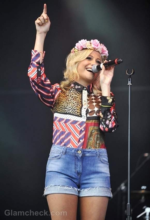 Pixie Lott bohemian chic