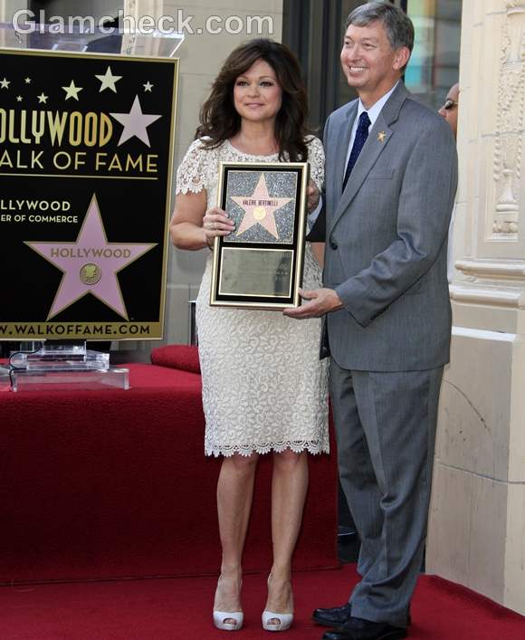 Valerie Bertinelli Accepts Star on Walk of Fame