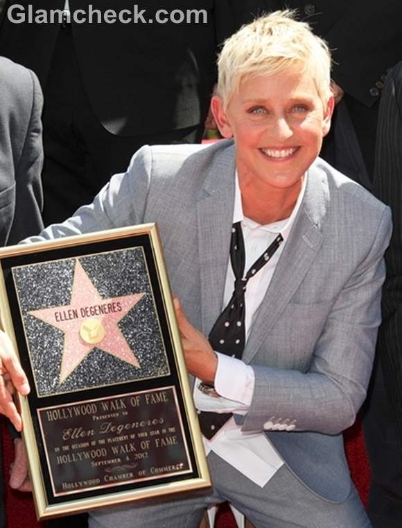 Ellen DeGeneres Latest Star on Walk of Fame