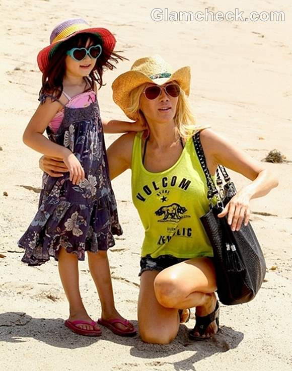 Tess Broussard and daughter Ava