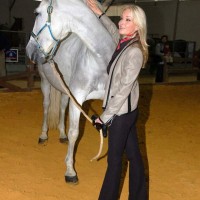 Bo Derek Visits International Horse Fair