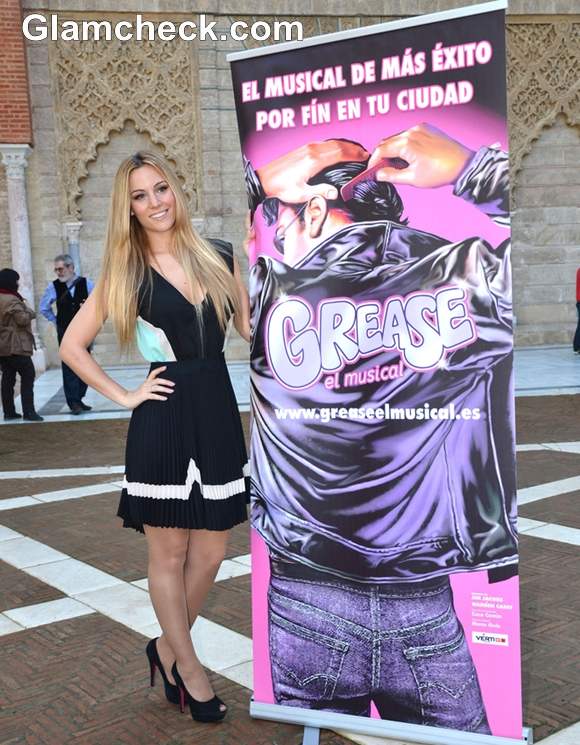 Edurne Performs Grease El Musical Presentation-2