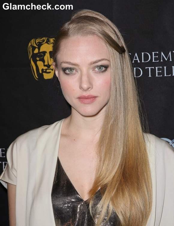 Amanda Seyfried Tasteful in Ivory Number at 2013 BAFTA Tea Party