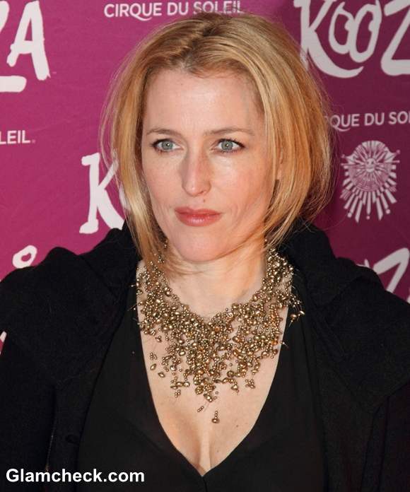 Gillian Anderson The Cirque Du Soleils Kooza London VIP Night